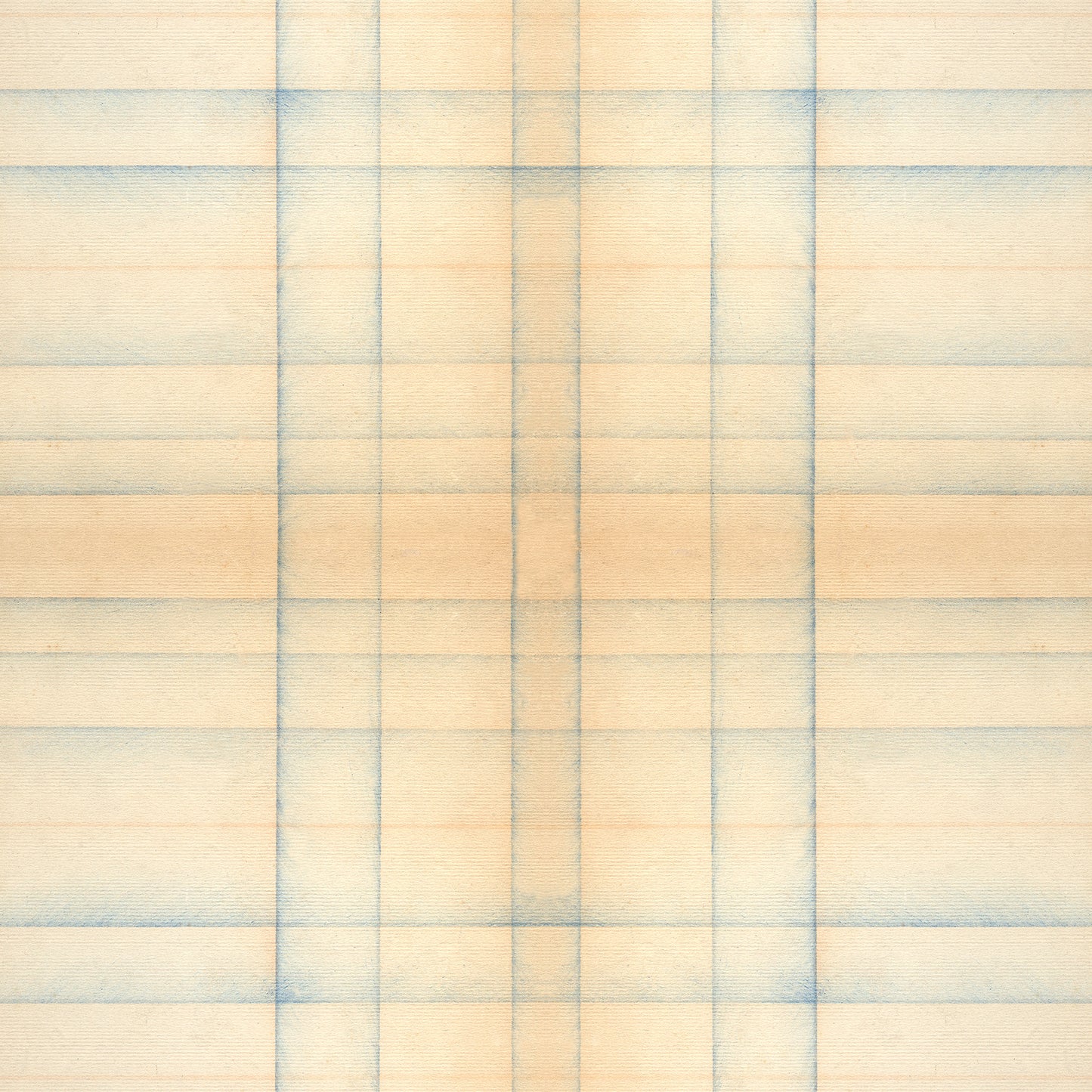 Vintage Plaid Sample - Parchment