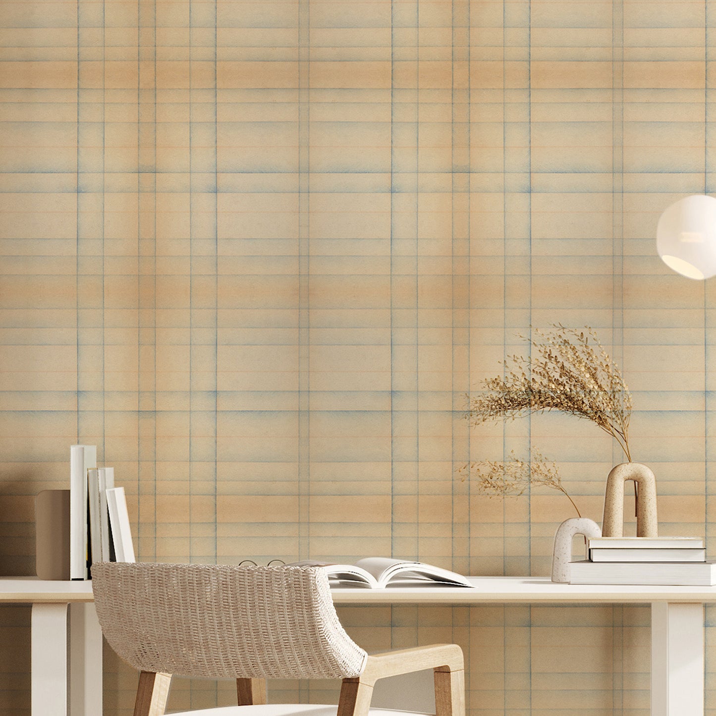 Vintage Plaid / Parchment