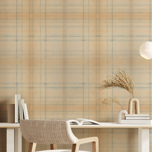 Vintage Plaid / Parchment